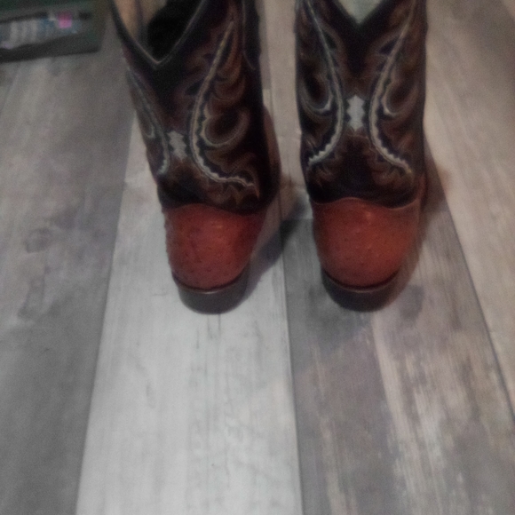 Ostrich leather boots - Picture 5 of 5